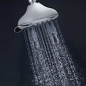 ALTON ASP7221 ABS, 6-Function Overhead Shower Without Arm, Chrome Finish, ABS plastic,5 Inch