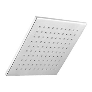 ALTON SHR20810 SS-304 Grade, 6x6 Square Over Head Shower Without Arm (Chrome)