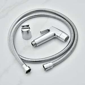 Health Faucet Toilet Sprayer with Hose Pipe and Wall Hook