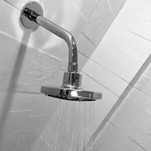 ALTON SHR22085 ABS, 5-INCH Overhead Shower With 9-INCH Arm and Flange, Chrome Finish