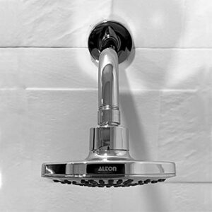 ALTON SHR22085 ABS, 5-INCH Overhead Shower With 9-INCH Arm and Flange, Chrome Finish