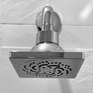 ALTON SHR22095 ABS, 4-INCH Overhead Shower With 9-INCH Arm and Flange, Chrome Finsh