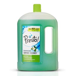 Amazon Brand - Presto! Presto! Disinfectant Surface/Floor Cleaner - 2 L (Jasmine)