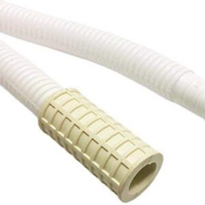 DEE SONS 1.5 Meter PVC Washing Machine Semi Inlet/Hose Water Flexible Pipe for Semi Automatic Washing Machine Inlet/Tube/Extension Pipe/AC Outlet Drain Pipe (White) (Pack of 1)