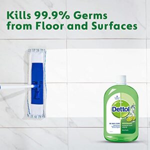 Dettol Liquid Disinfectant for Floor Cleaner, Surface Disinfection, Personal Hygiene (Lime Fresh, Pack of 3 - 500ml each)