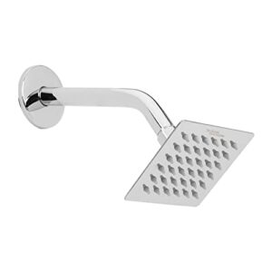 Hindware 100Mm Stainless Steel Ultra Thin Overhead Rain Shower With 225 Mm Arm - Square