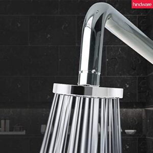 Hindware 5 Inch Grey Overhead Shower Head for Bathroom without Arm