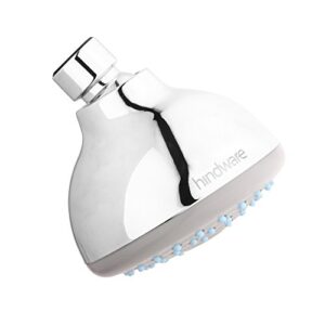 Hindware F160004CP ABS Rain Flow Shower Head for Bathroom, Chrome Finish
