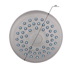 Hindware F160004CP ABS Rain Flow Shower Head for Bathroom, Chrome Finish