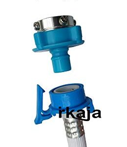 Irkaja 2 Meter Front or Top Load Fully Automatic Washing Machine Inlet Hose Pipe with Two Type Tap Adapters (2m) Irkaja 2 Meter Front or Top Load Fully Automatic Washing Machine Inlet Hose Pipe with Two Type Tap Adapters (2m)
