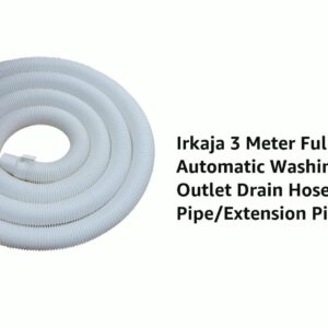 Irkaja 3 Meter Fully & Semi Automatic Washing Machine Outlet Drain Hose Pipe / Extension Pipe (3m)
