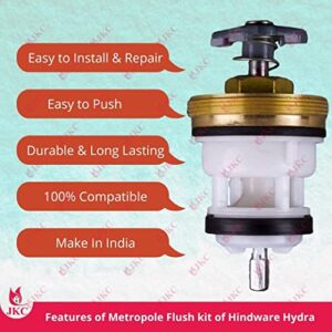 JKC Hindware Hydra Type 32mm Metropole Flush Valve Piston Kit Repair Replacement Spare Parts Suitable for Hindware Hydra Metropole