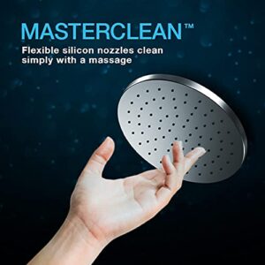 KOHLER Rain Shower Round 203mm (Rain Duet), with Katalyst Air-induction Spray Technology (Polished Chrome)