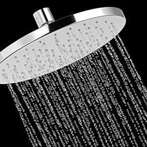 KOHLER Rain Shower Round 203mm (Rain Duet), with Katalyst Air-induction Spray Technology (Polished Chrome)