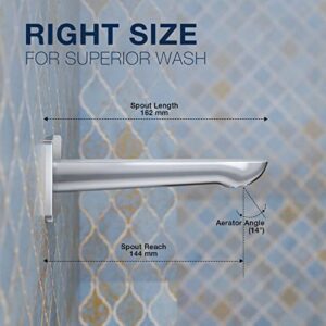 Kohler 27490IN-CP Fore Bath Spout Without Diverter , Chrome Finish
