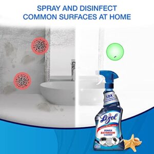 Lizol Bathroom Cleaner Spray - 450 ml | Limescale Remover Suitable for Tap, Shower, Sink & Bathroom Tiles | Removes 99.9% Germs