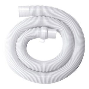 New Ware® 3 Meter Washing Machine Outlet Hose Pipe Suitable for All Fully/Semi Automatic Washing Machines Outlet (White)