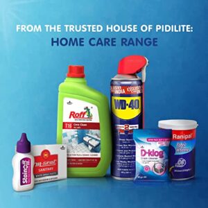 Pidilite D-Klog Drain Cleaner Powder (40g x 5N), Removes Clogs, Blockages in Washbasin, Septic Tank, Sinks, Pipes within 30 mins. Drain expert | Sink cleaner| Toilet Cleaner | No manual hassle required