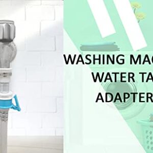 Siana 1.5 Meter Washing Machine Water Inlet Hose Pipe With Tap Adapters/Connectors for Front & Top Load Fully Automatic