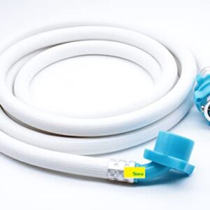 Siana 2 Meter Washing Machine Water Inlet Hose Pipe for Front & Top Load Fully Automatic