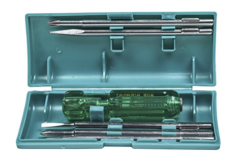 TAPARIA-802-Screw-Driver-Set-with-Neon-Bulb-SilverBlue-1-Piece-0 Screw Driver Set