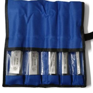 TAPARIA Wood Working Chisel Set of 5 Hardened Chisel Set with Carrying Pouch Tool Kit