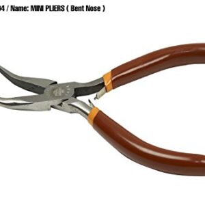 Taparia 1404 Bent Nose Mini Plier Taparia 1404 Bent Nose Mini Plier