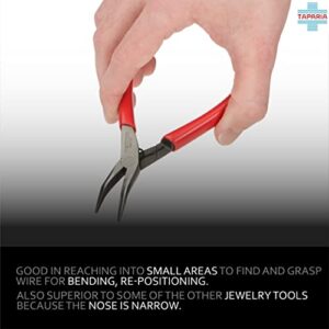 Taparia 1404 Bent Nose Mini Plier Taparia 1404 Bent Nose Mini Plier