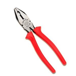 Taparia 1621-8/840 Iron Insulated Lineman Combination Cutting Plier Set (Multicolour) Taparia 1621-8/840 Iron Insulated Lineman Combination Cutting Plier Set (Multicolour)