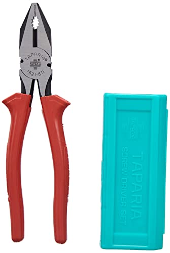 Taparia-8021621-8-Steel-Screw-Driver-and-Plier-Set-Multicolour-2-Pieces-0-0 Taparia 802/1621-8 Steel Screw Driver and Plier Set (Multicolour, 2-Pieces)