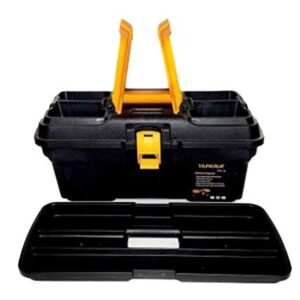 Taparia PTB16 Compact Plastic Tool Box with Organizer (Orange and Black) Taparia PTB16 Compact Plastic Tool Box with Organizer (Orange and Black)