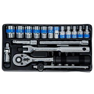 Taparia S1/4H 1/4-Inch Square Drive Socket Set